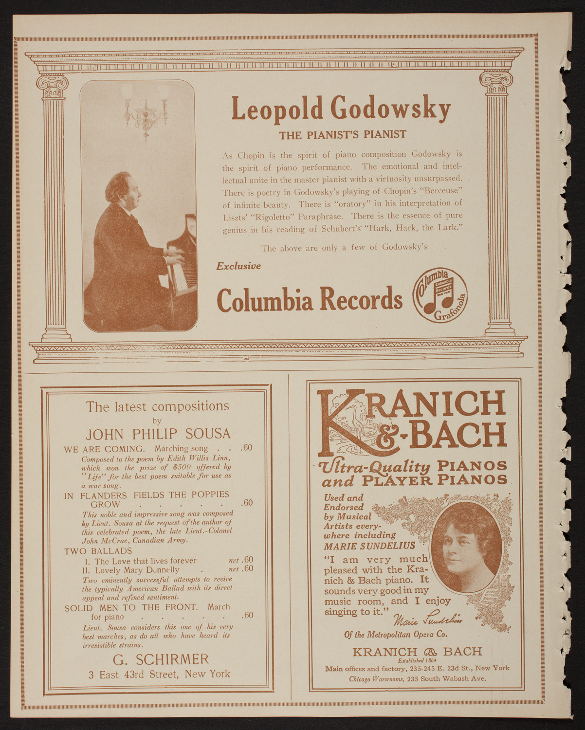 Meeting: The Humanitarian Cult, March 18, 1918, program page 6