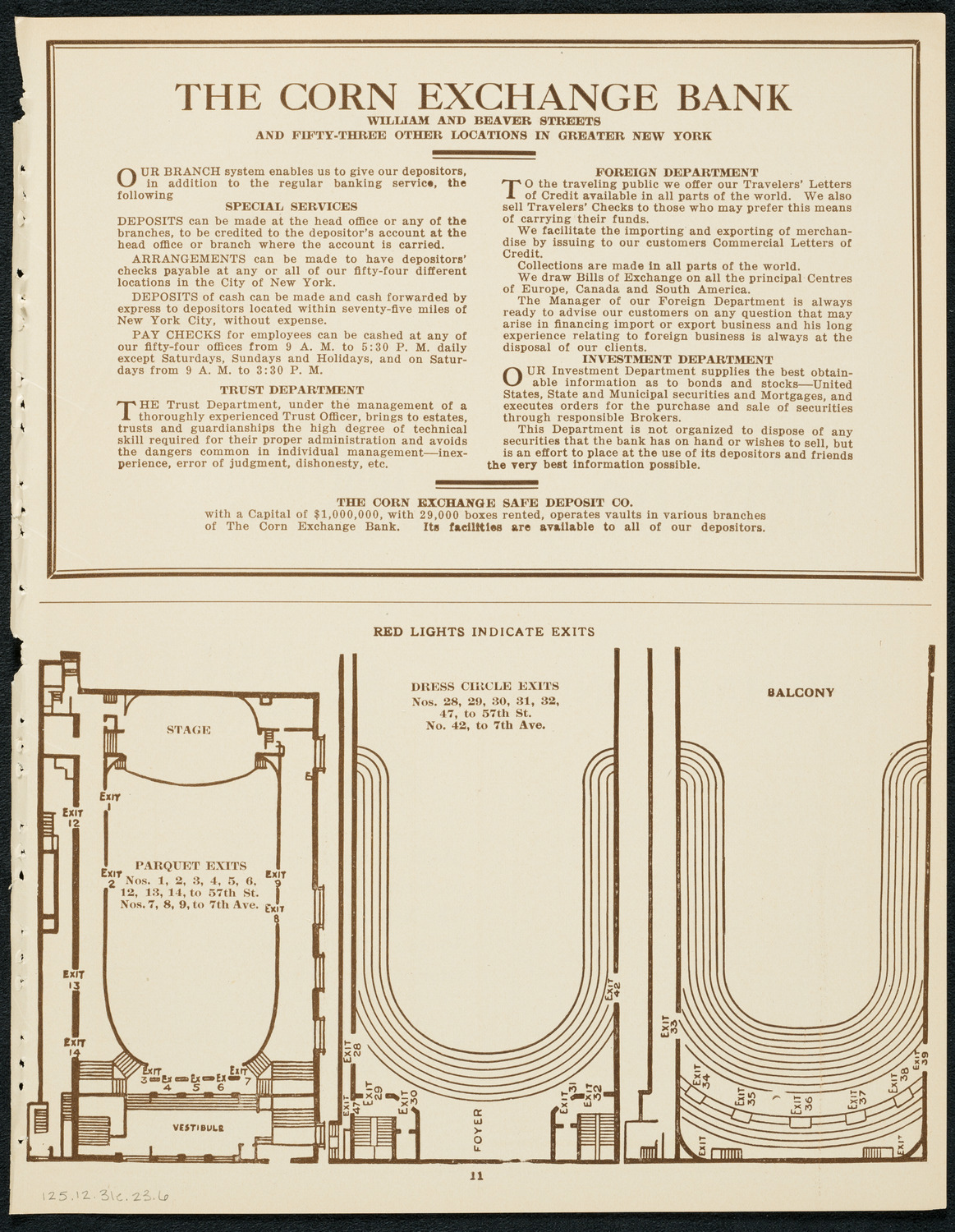 New York Philharmonic Students' Concert, December 31, 1923, program page 11