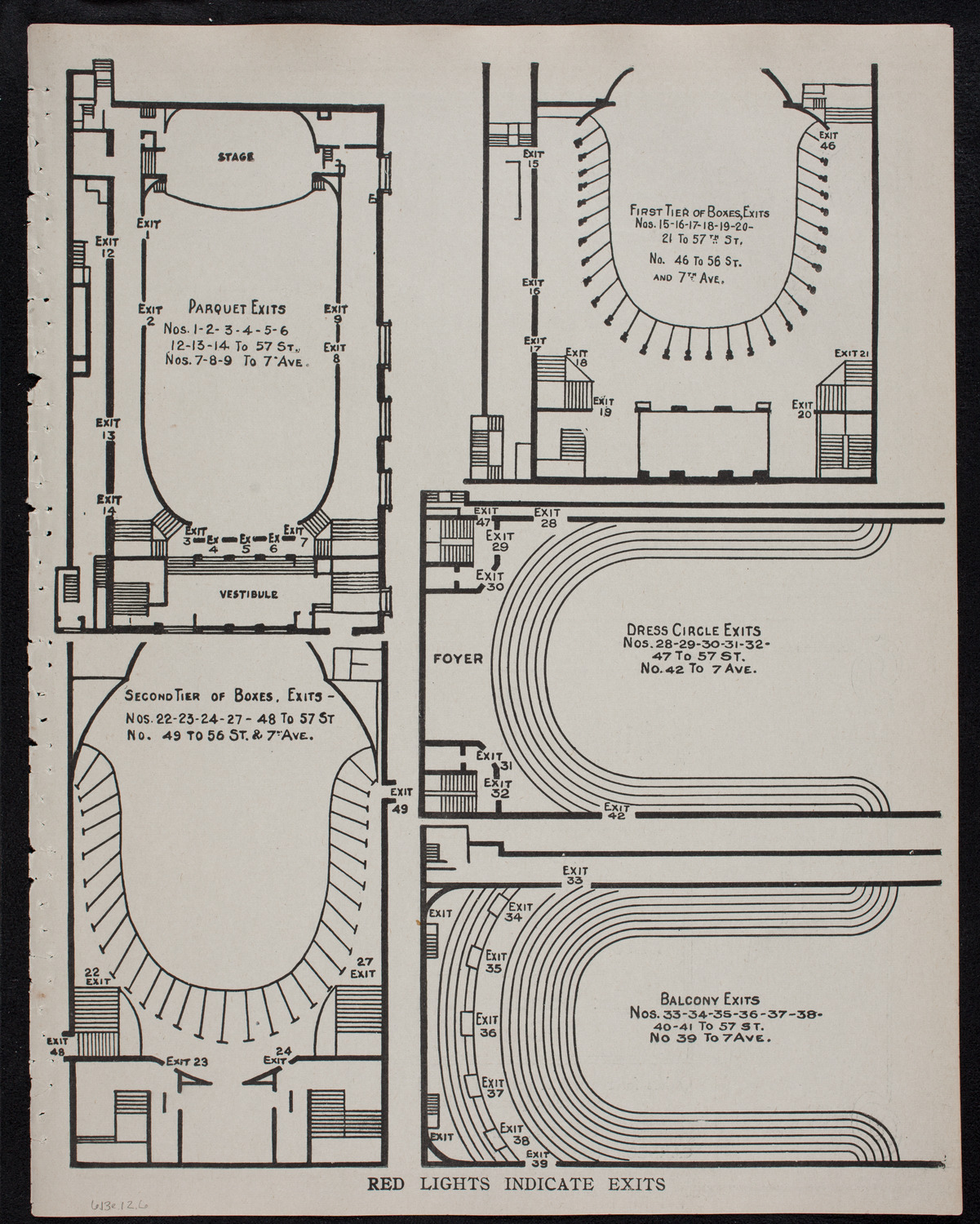 Graduation: New York Law School, June 13, 1912, program page 11