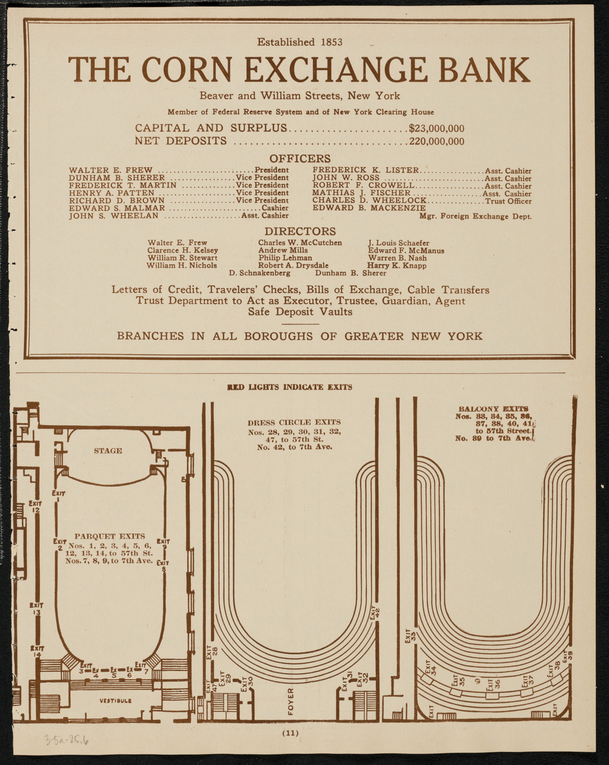 New York Symphony Orchestra, March 5, 1925, program page 11