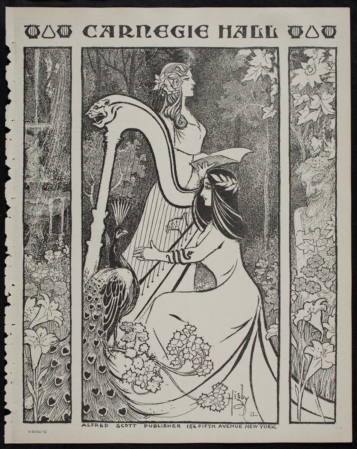 Elmendorf Lecture: The Grand Canyon, October 21, 1912, program page 1