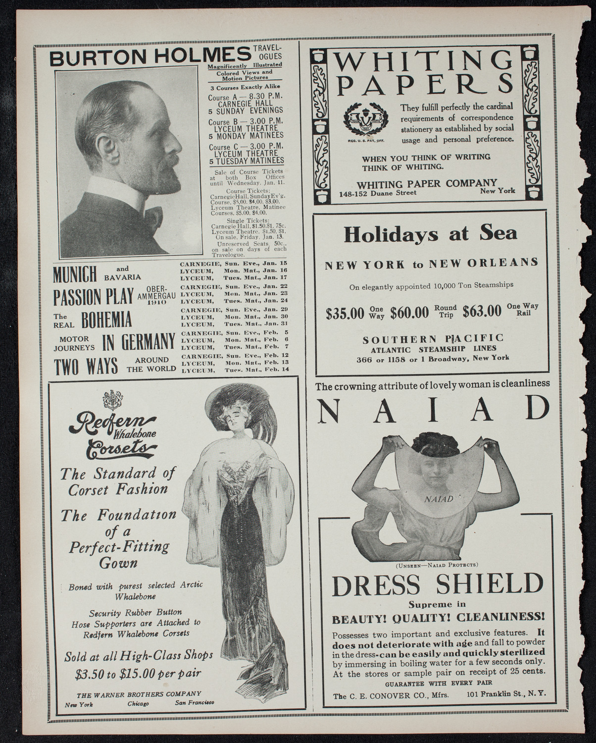 Volpe Symphony Society of New York, January 8, 1911, program page 2