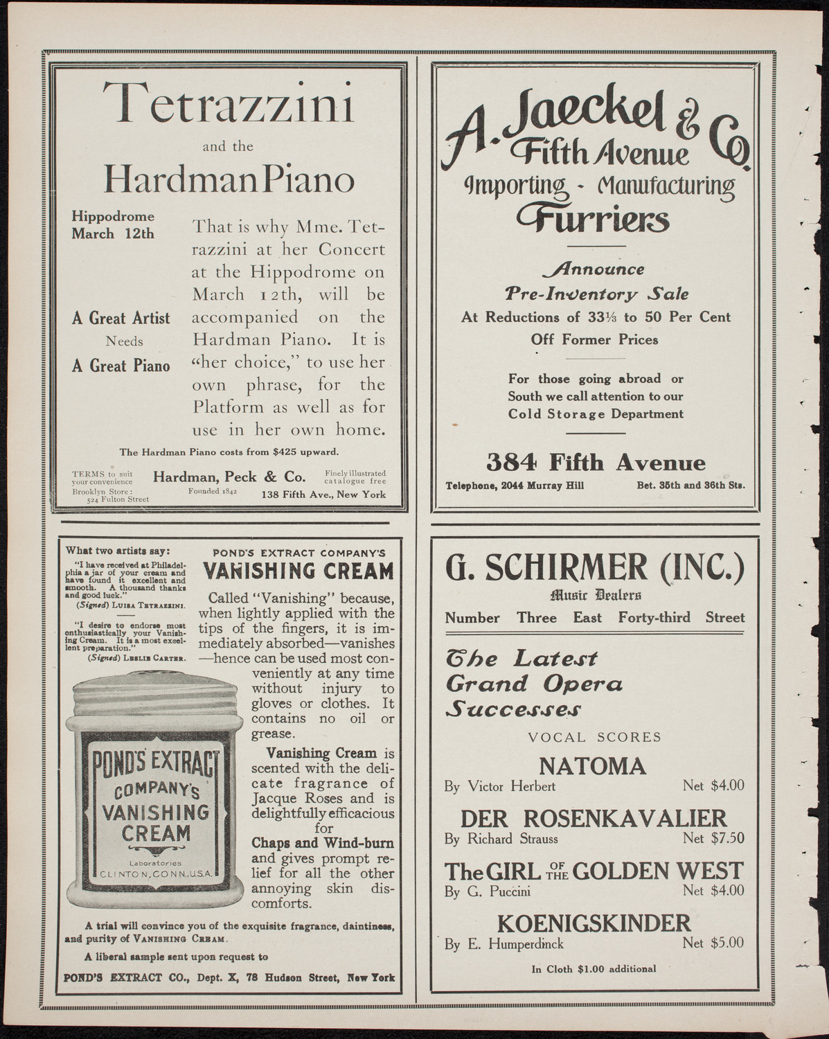 Clan-na-Gael Emmet Celebration, March 11, 1911, program page 8