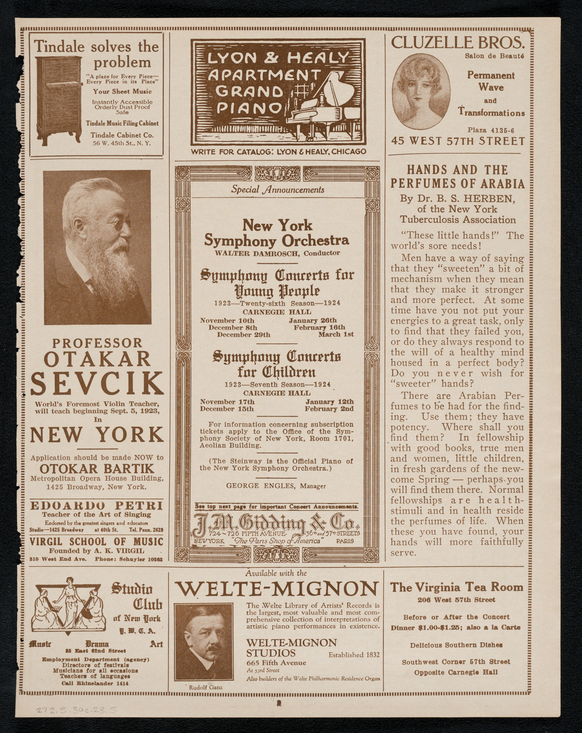 Grand Army of the Republic Memorial Day Exercises, May 30, 1923, program page 9