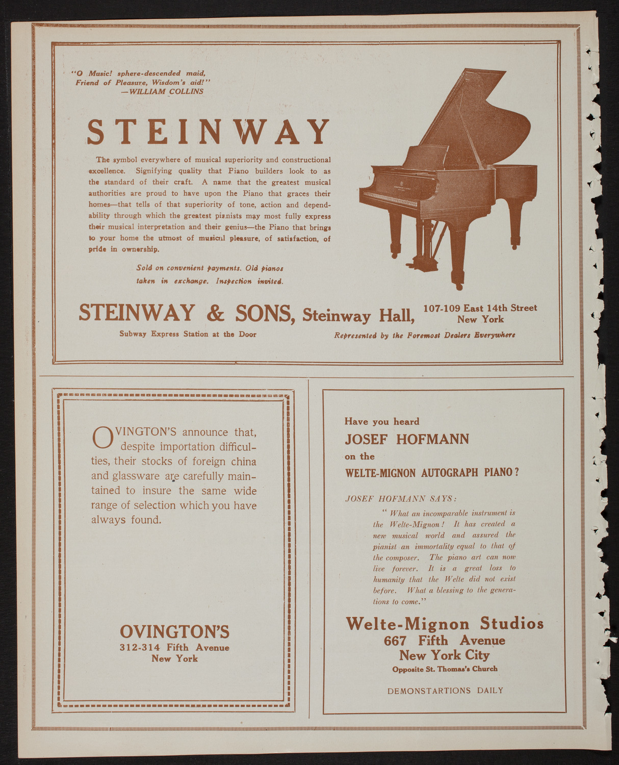 Burton Holmes Travelogue: The Canadian Rockies, February 11, 1918, program page 4