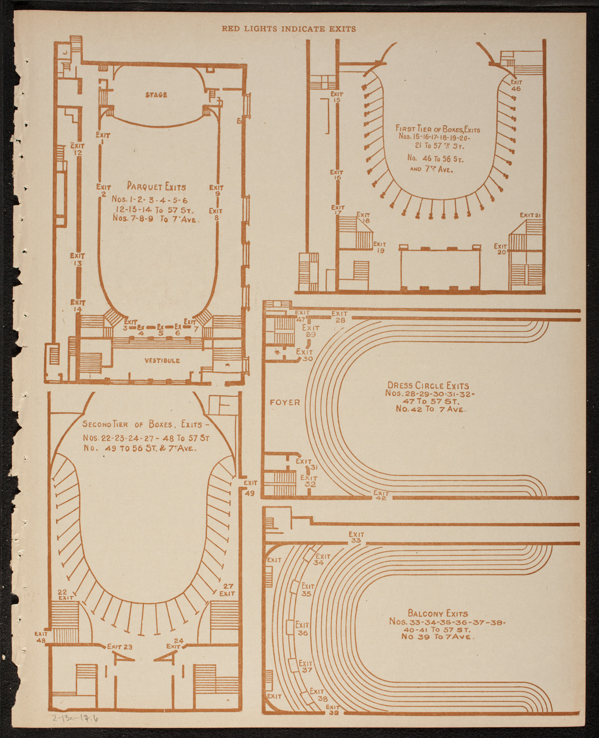 Lecture by Captain F.E. Kleinschmidt, February 13, 1917, program page 11