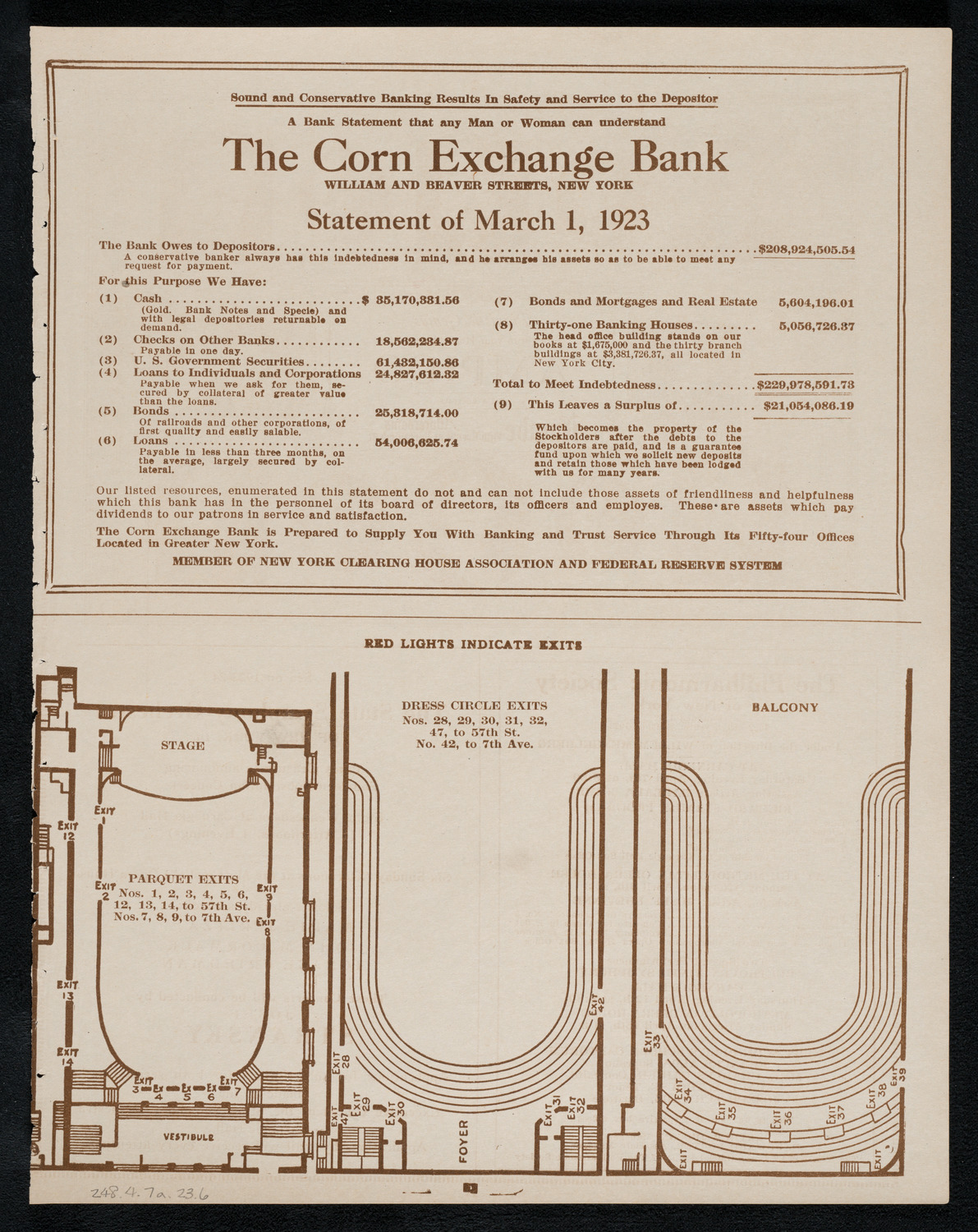 Boston Symphony Orchestra, April 7, 1923, program page 11