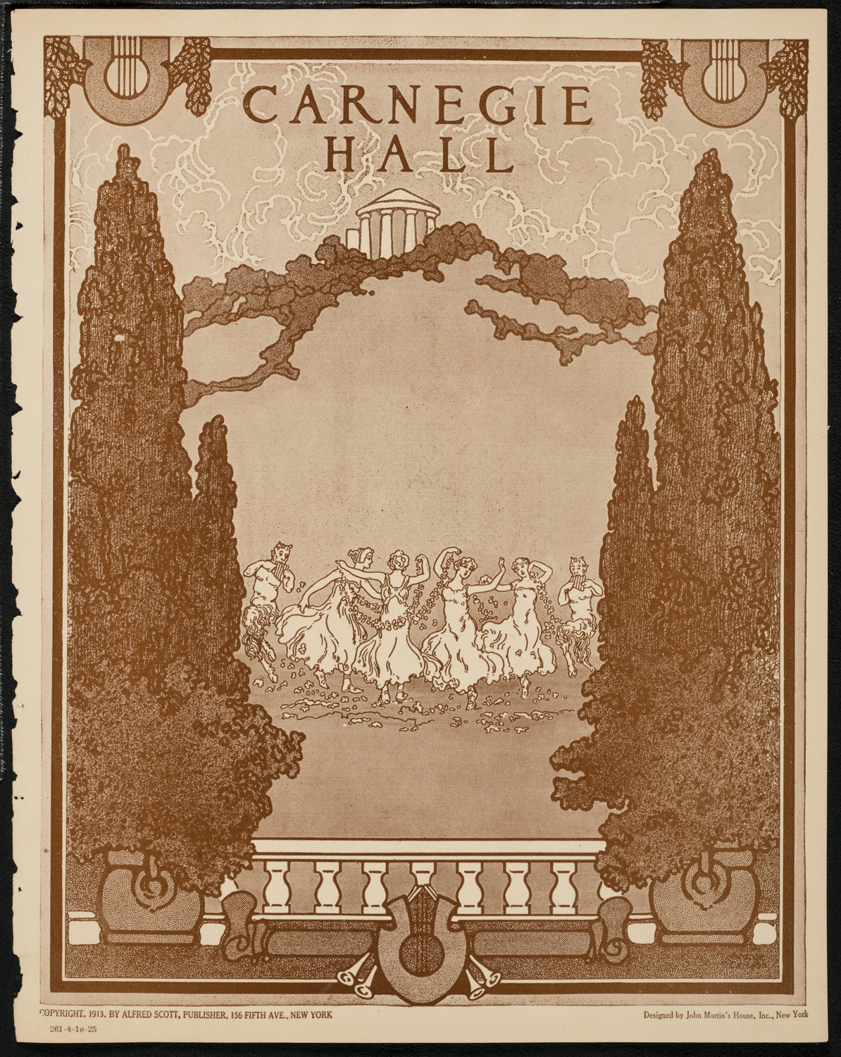 New York Philharmonic Students' Concert, April 1, 1925, program page 1