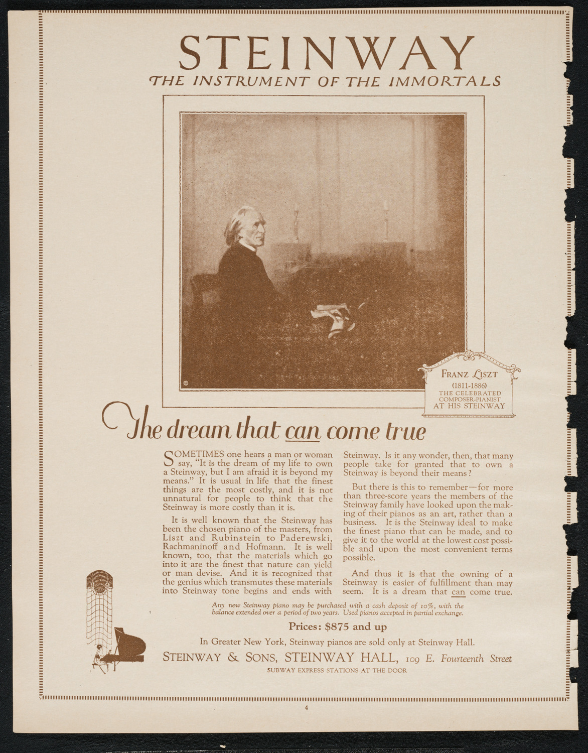 Roosevelt Birthday Celebration, October 27, 1922, program page 4