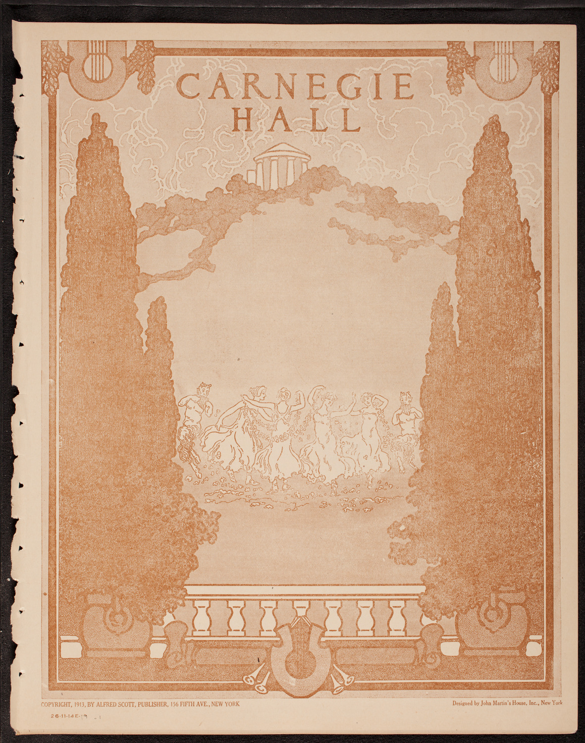 John Powell, Piano, November 14, 1919, program page 1