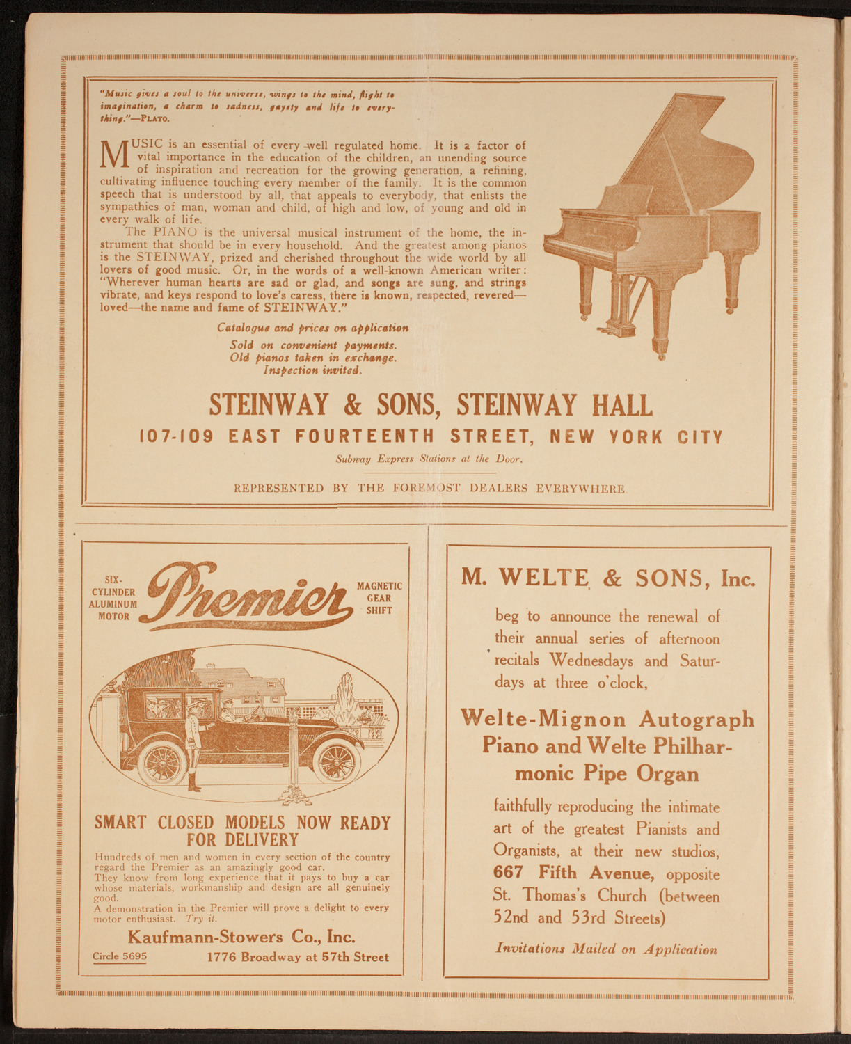 Anna Case, Soprano, January 20, 1919, program page 4
