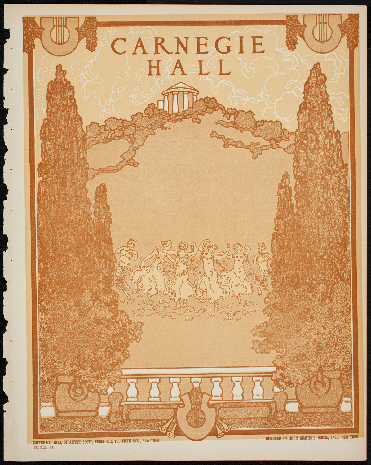 Boston Symphony Orchestra, March 21, 1914, program page 1