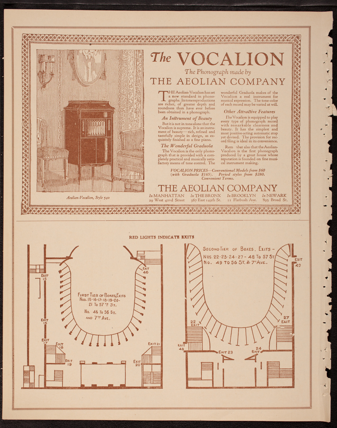 New Symphony Orchestra, December 26, 1919, program page 10