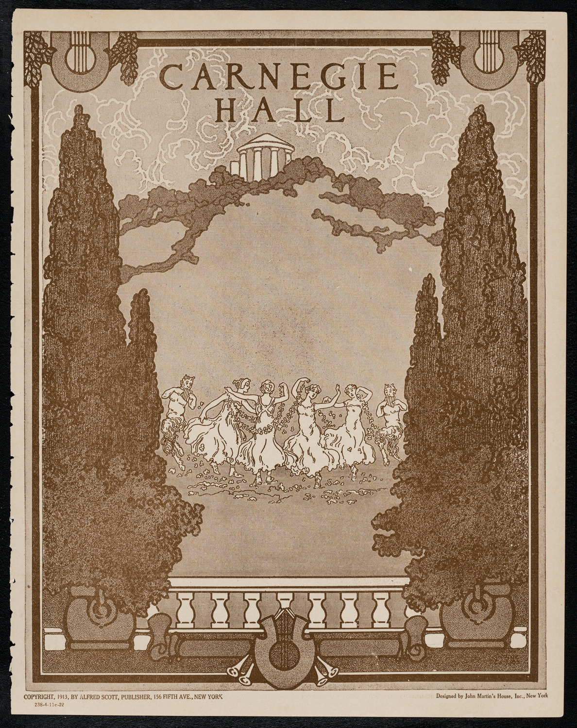 Elly Ney, Piano, April 11, 1922, program page 1