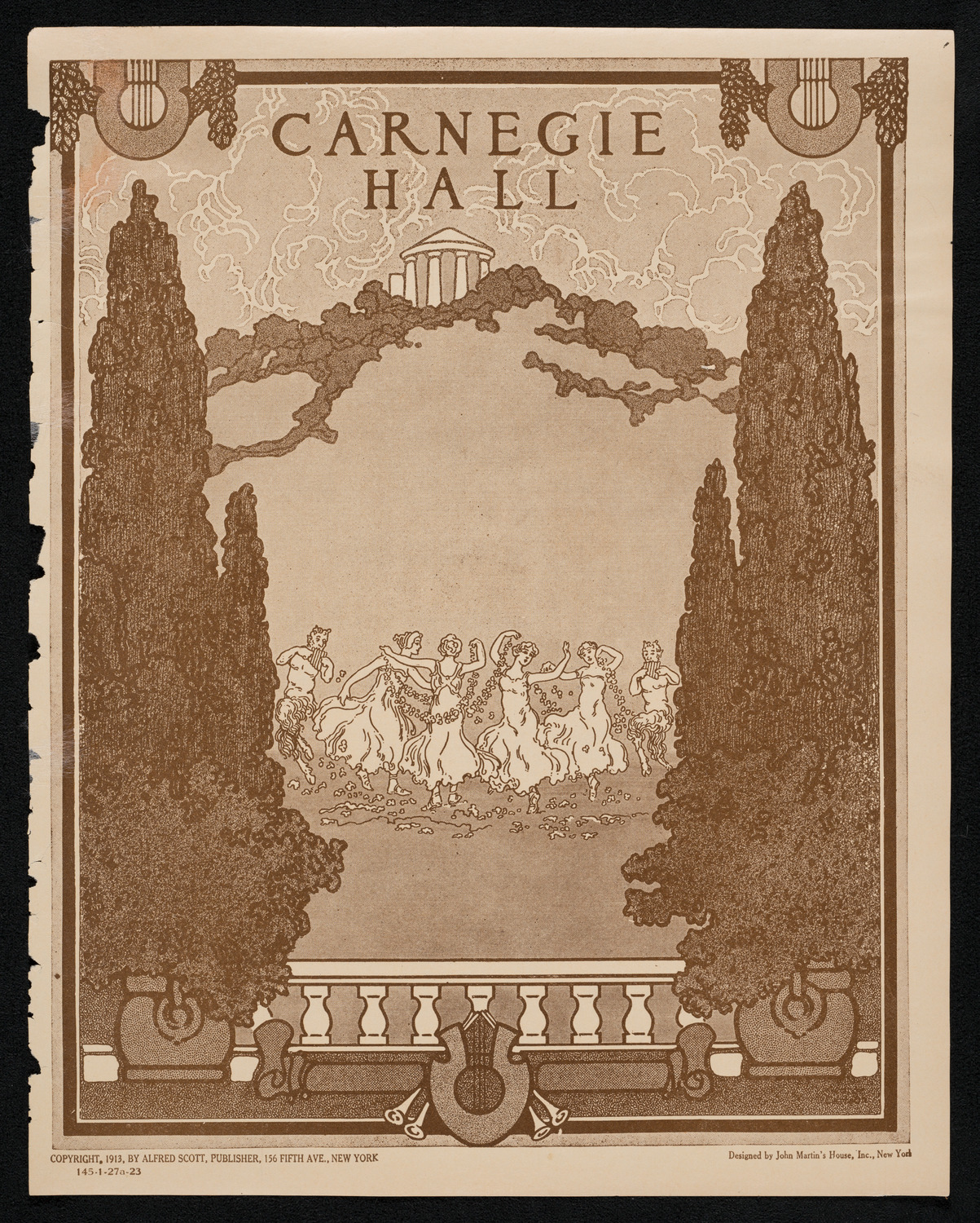 Symphony Concert for Young People, January 27, 1923, program page 1