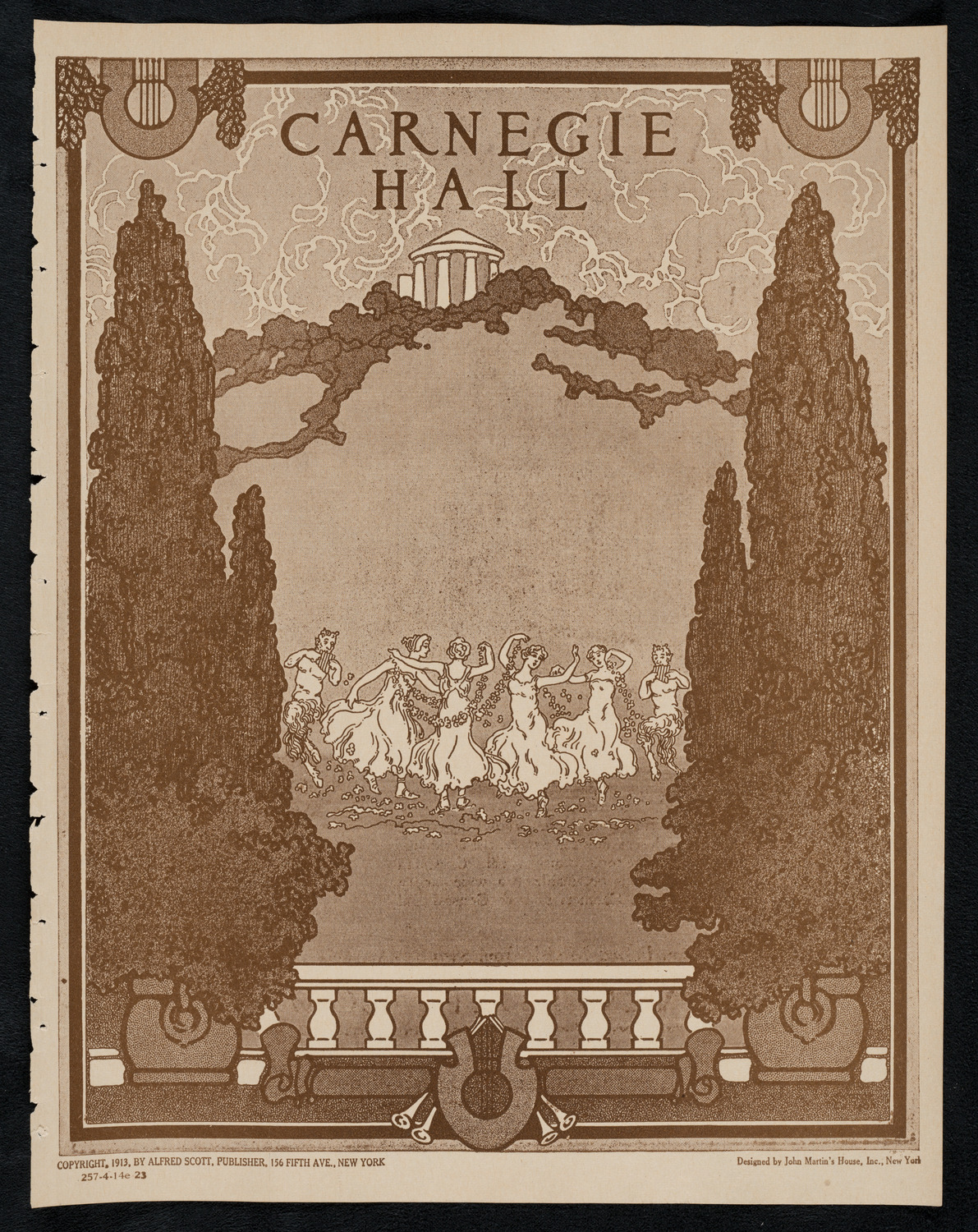 Harvard Glee Club, April 14, 1923, program page 1