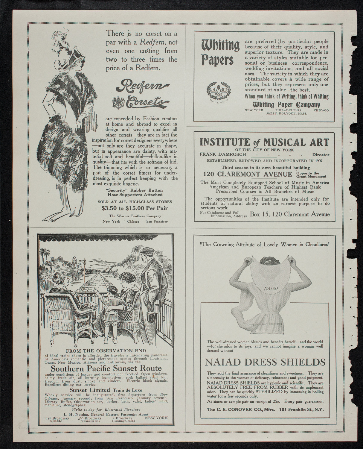 Ernest Schelling, Piano, December 6, 1912, program page 2