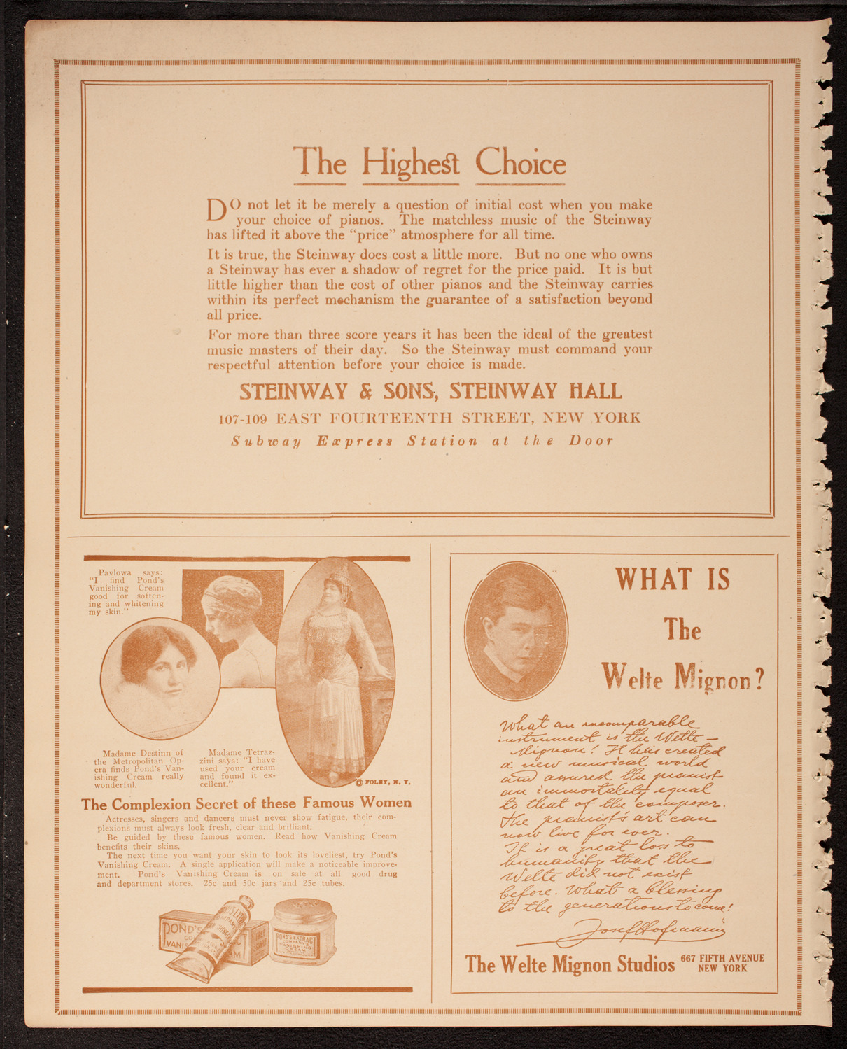 Graduation: Manhattan College, June 19, 1917, program page 4