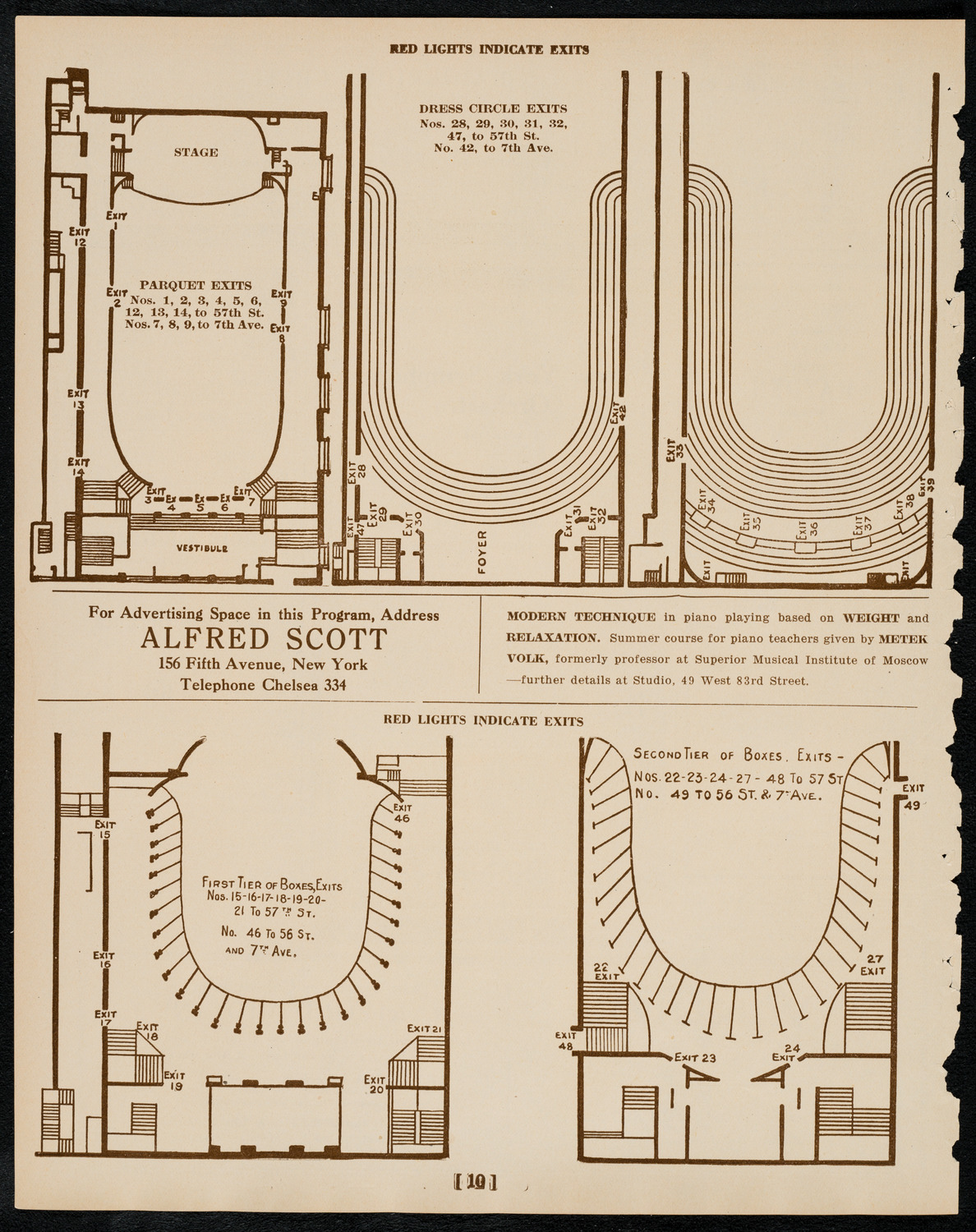 New York Symphony Orchestra, March 10, 1922, program page 10