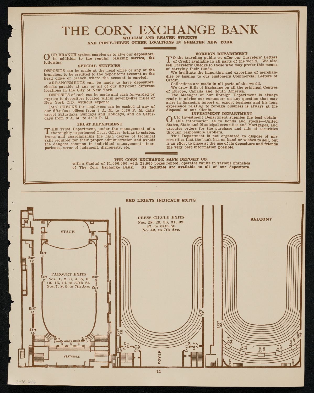 New York Philharmonic, February 7, 1924, program page 11