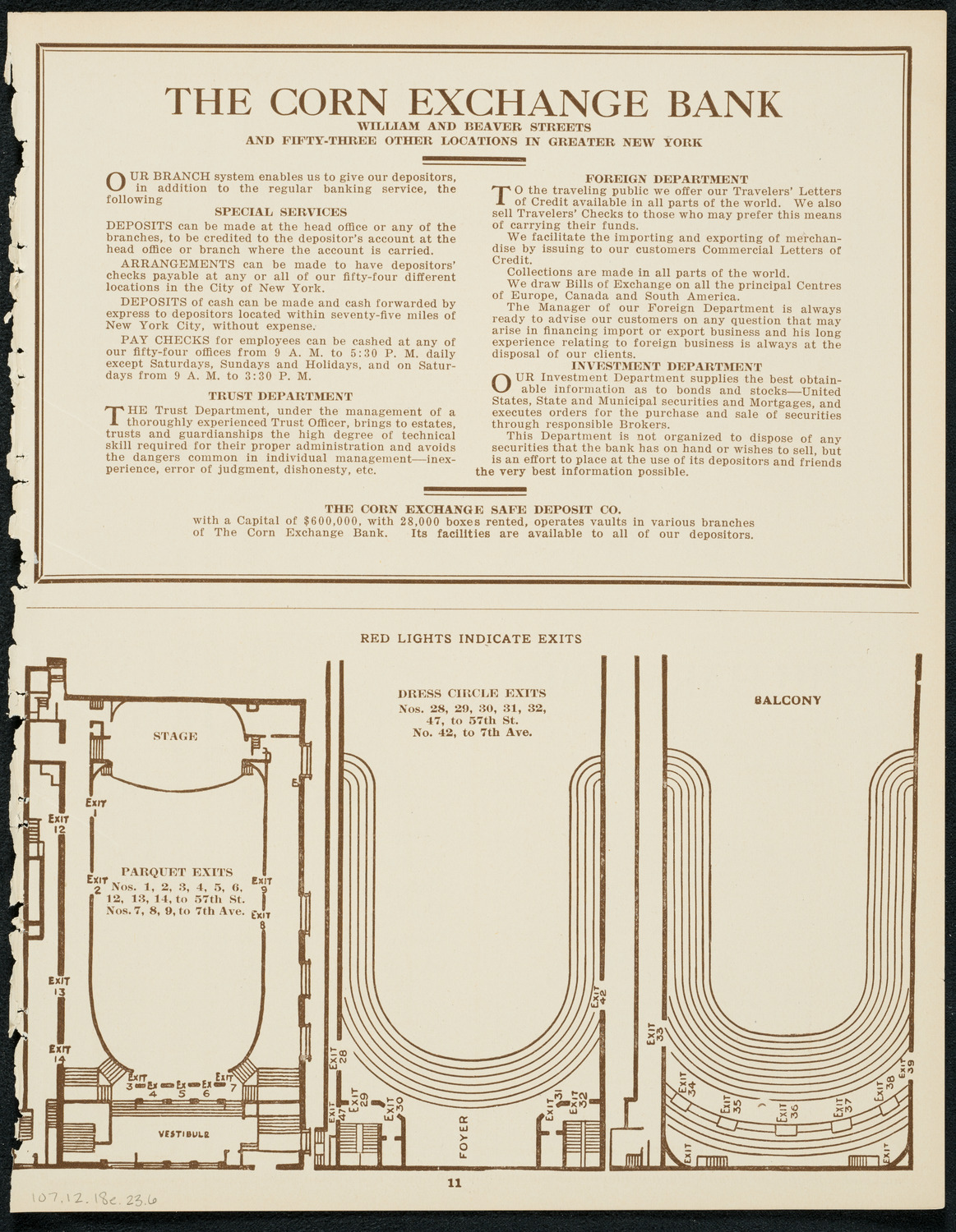 Philadelphia Orchestra, December 18, 1923, program page 11