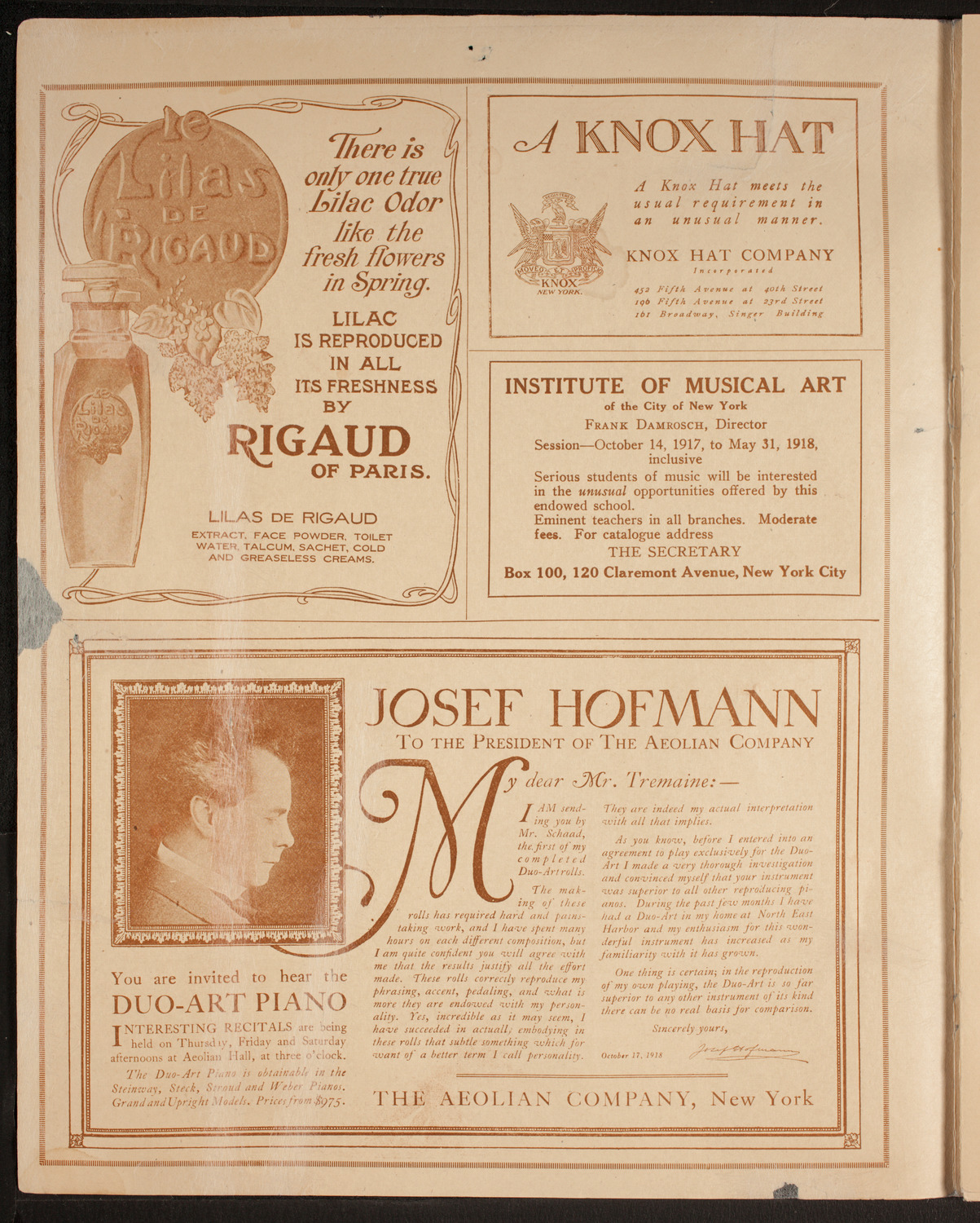 Mecca Temple: First Ladies' Night, 1919, January 18, 1919, program page 2