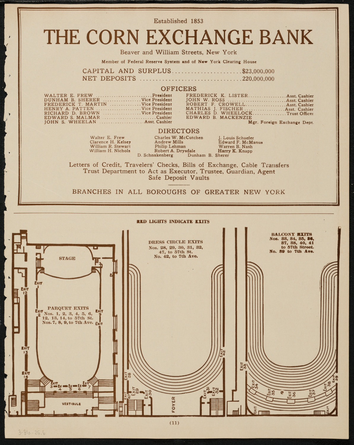 Ruth St. Denis with Ted Shawn and the Denishawn Dancers, March 31, 1925, program page 11