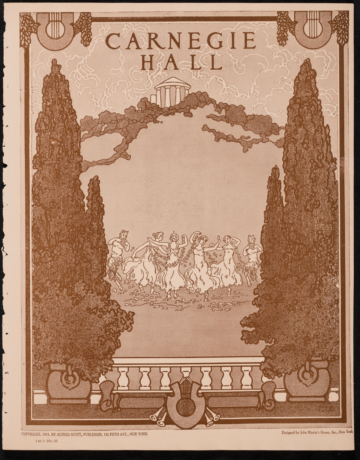 Roland Hayes, Tenor, January 16, 1925, program page 1