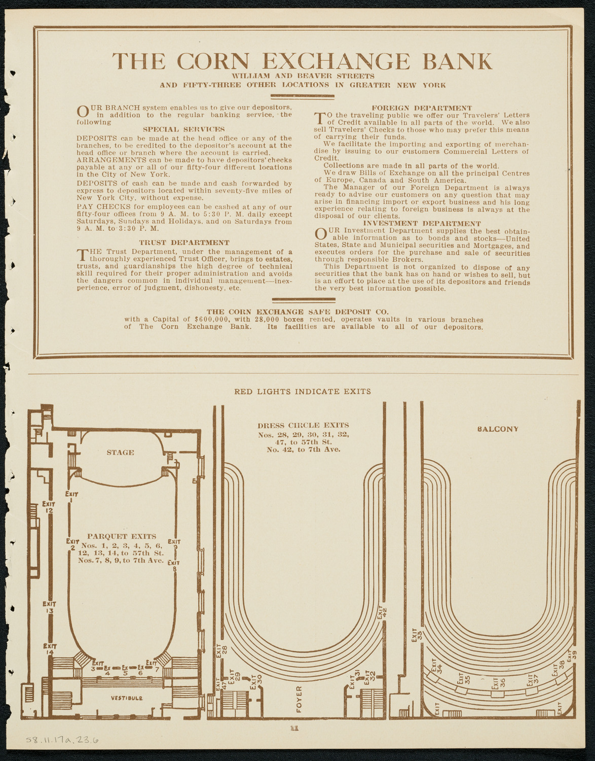 Sigrid Onégin, Contralto, November 17, 1923, program page 11