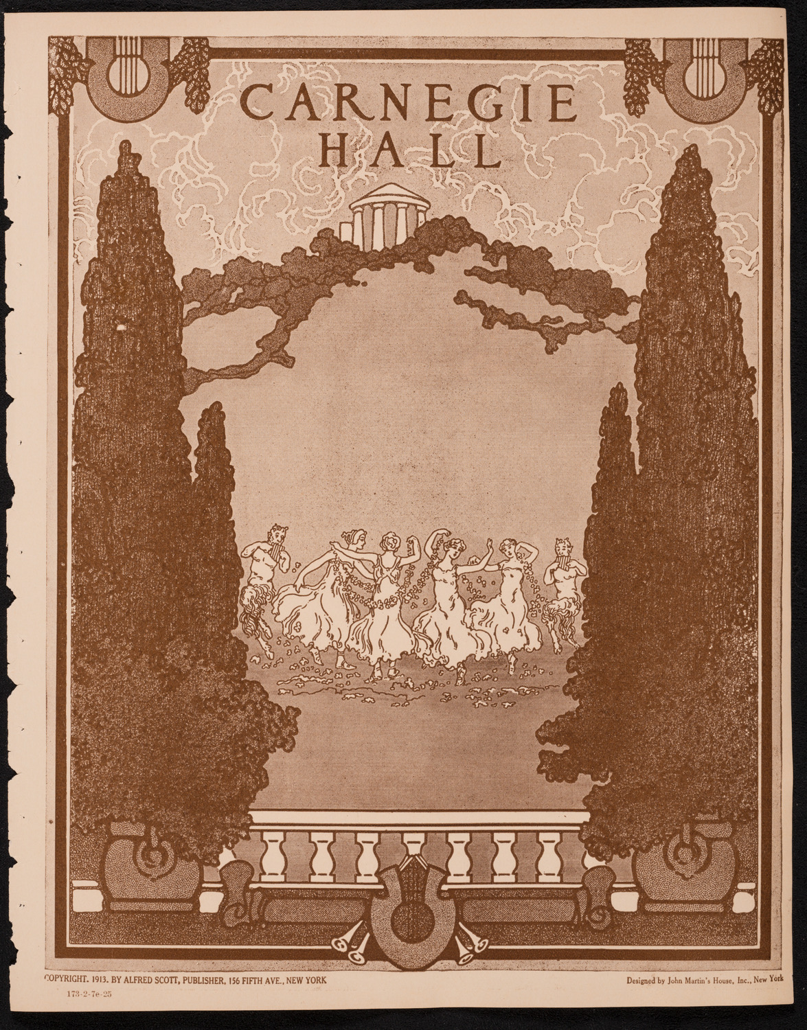 Concert presented by the Jewish National Workers' Alliance, New York City Committee, February 7, 1925, program page 1