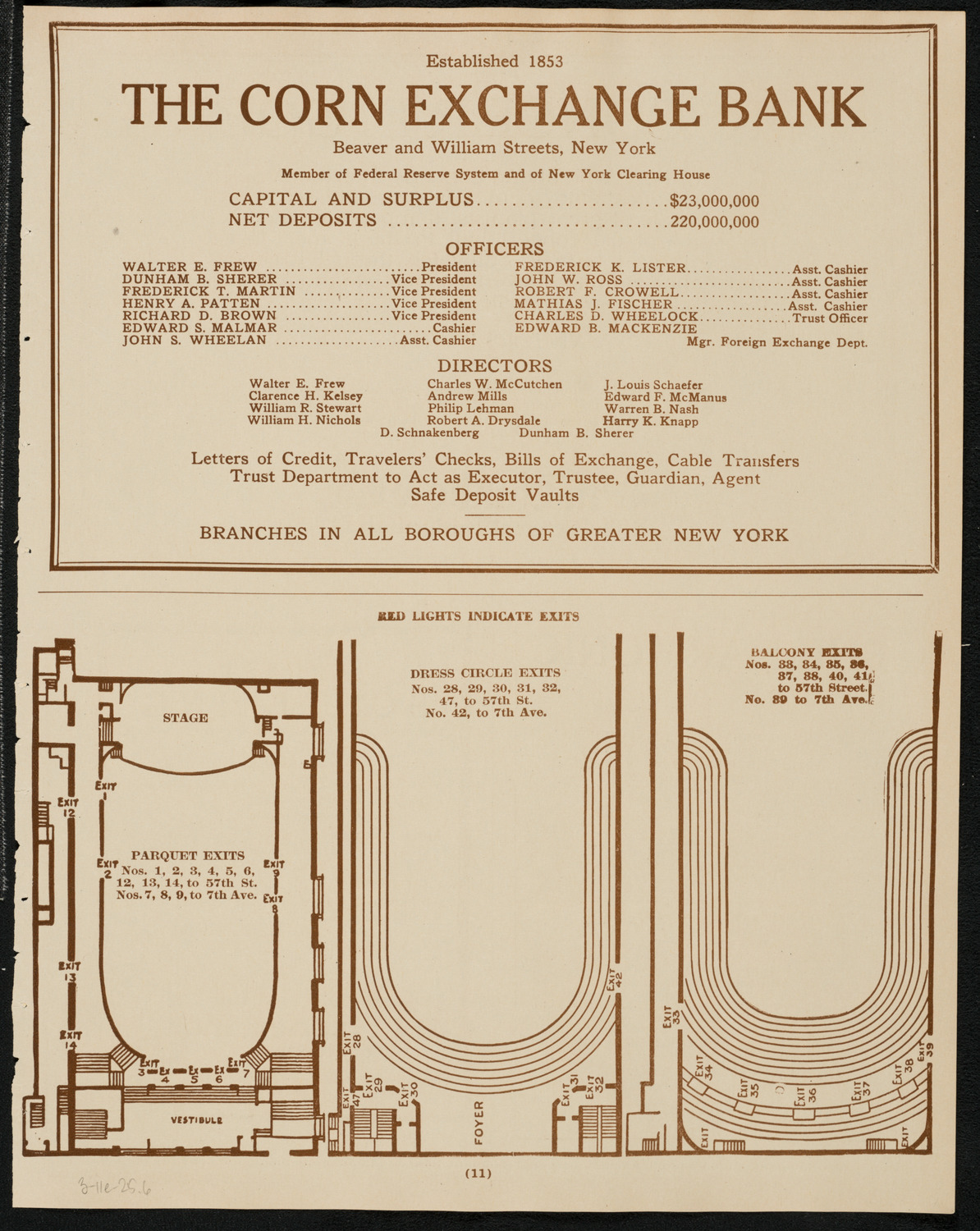 State Symphony Orchestra of New York, March 11, 1925, program page 11