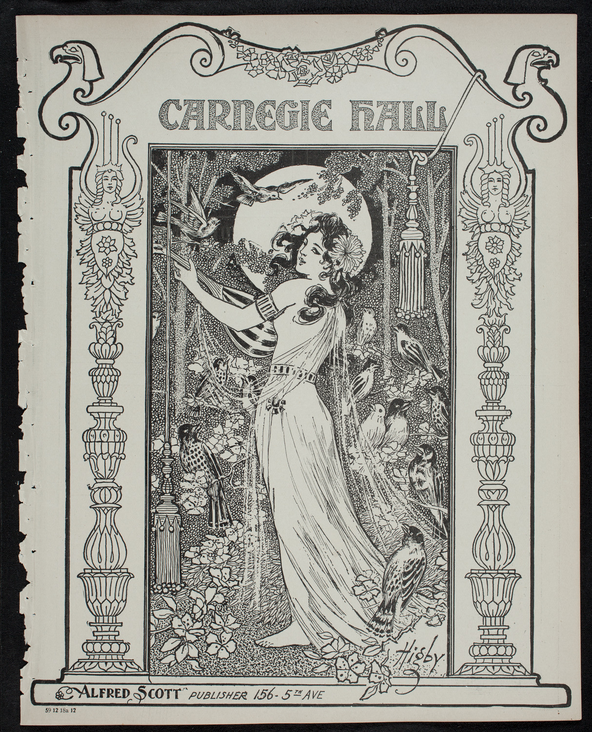 Leopold Godowsky, Piano, December 18, 1912, program page 1