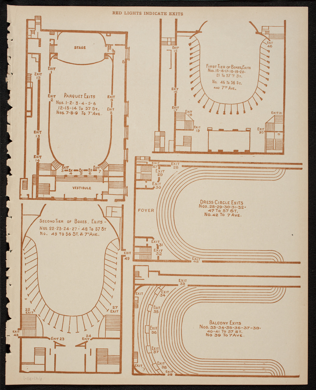 New York Philharmonic, January 11, 1917, program page 11