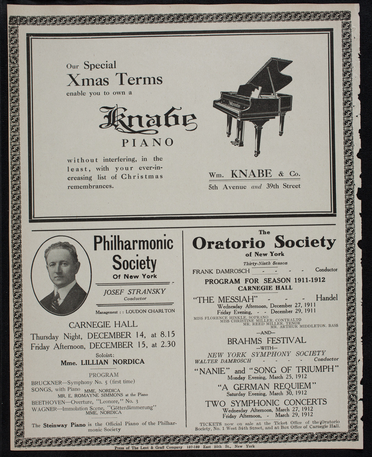 Elmendorf Lecture: Naples and Environs, December 10, 1911, program page 12