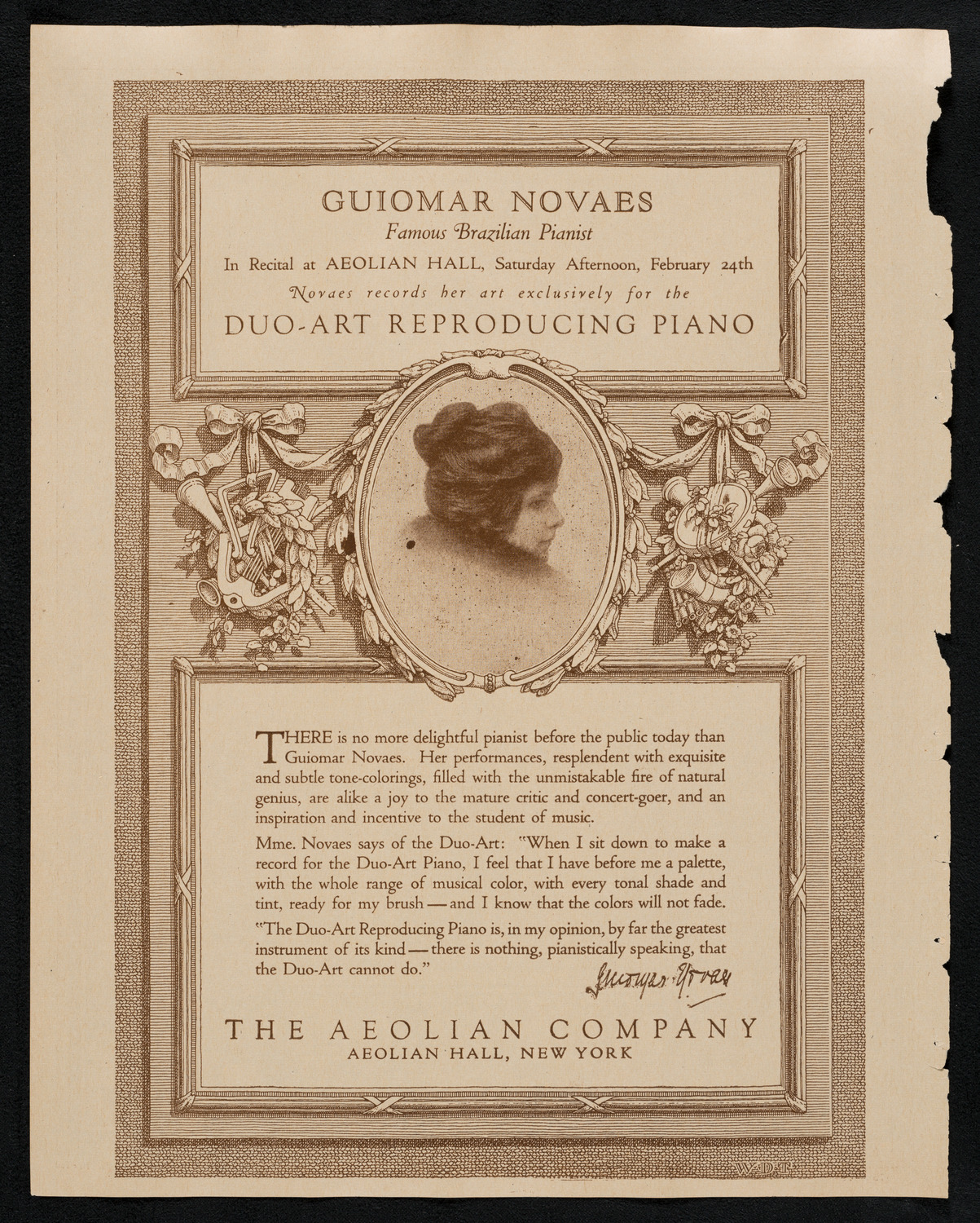 Cecilia Guider, Soprano, February 15, 1923, program page 2