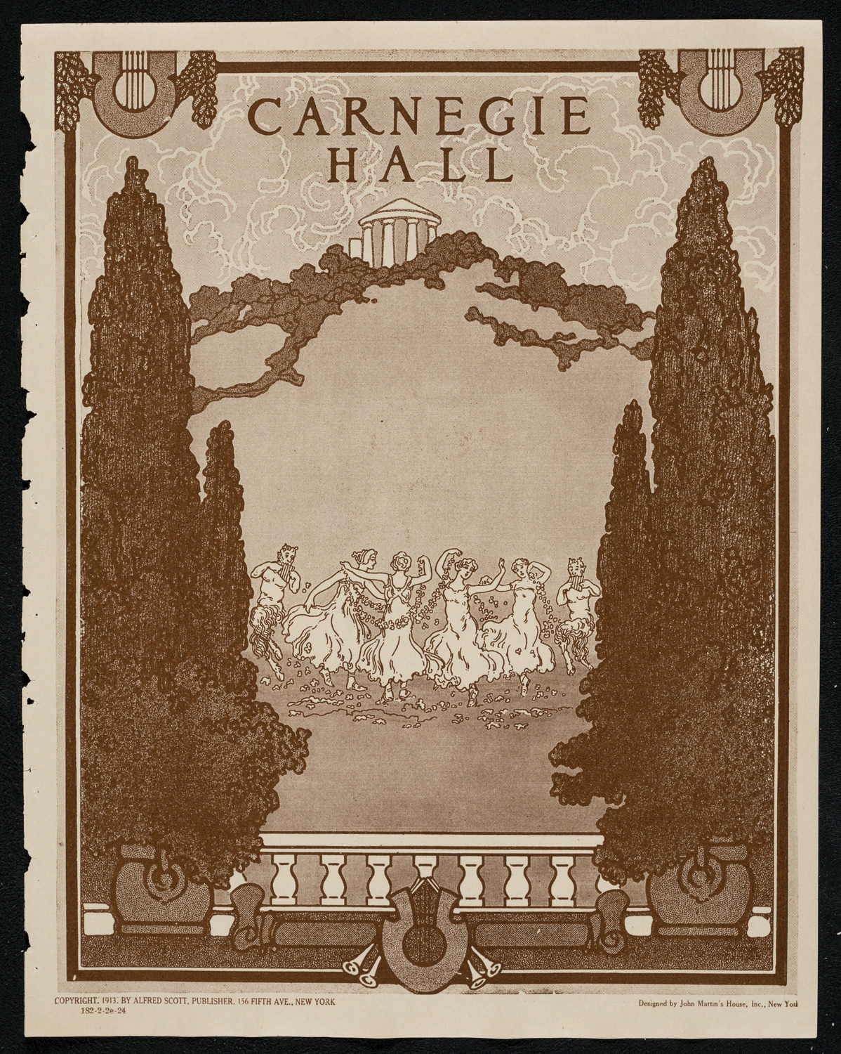 Miron Poliakin, Sara Sokolsky-Freid, and Adele Bliss, February 2, 1924, program page 1