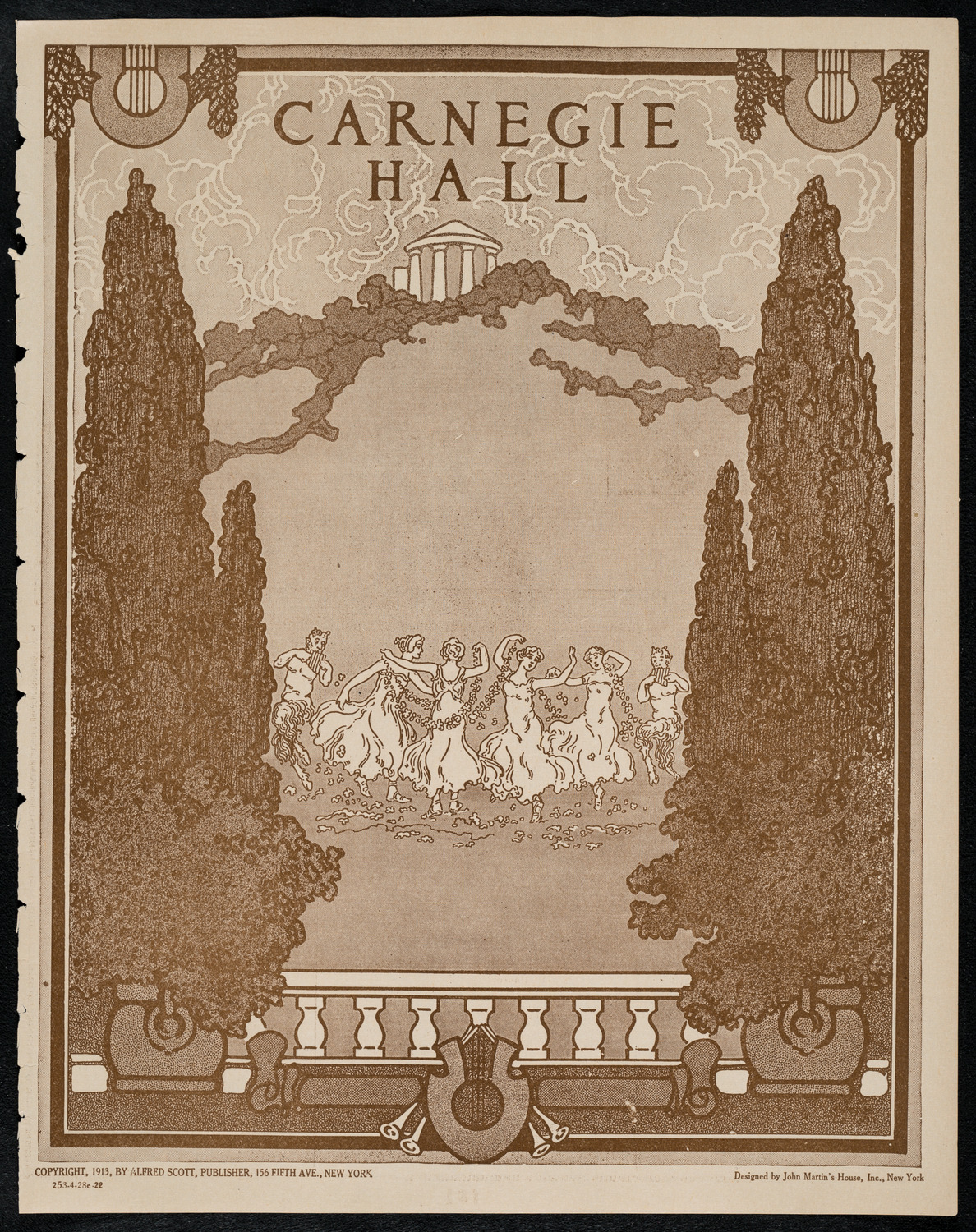 Pupils of Christine Dobbins, April 28, 1922, program page 1