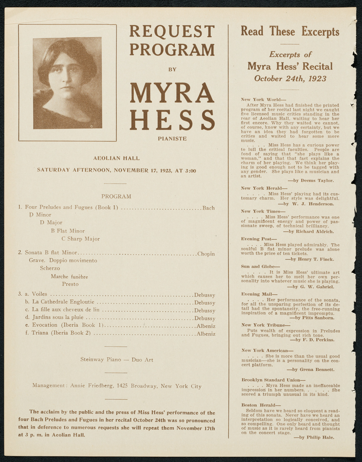 Newman Traveltalks: Chile, November 18, 1923, program page 4