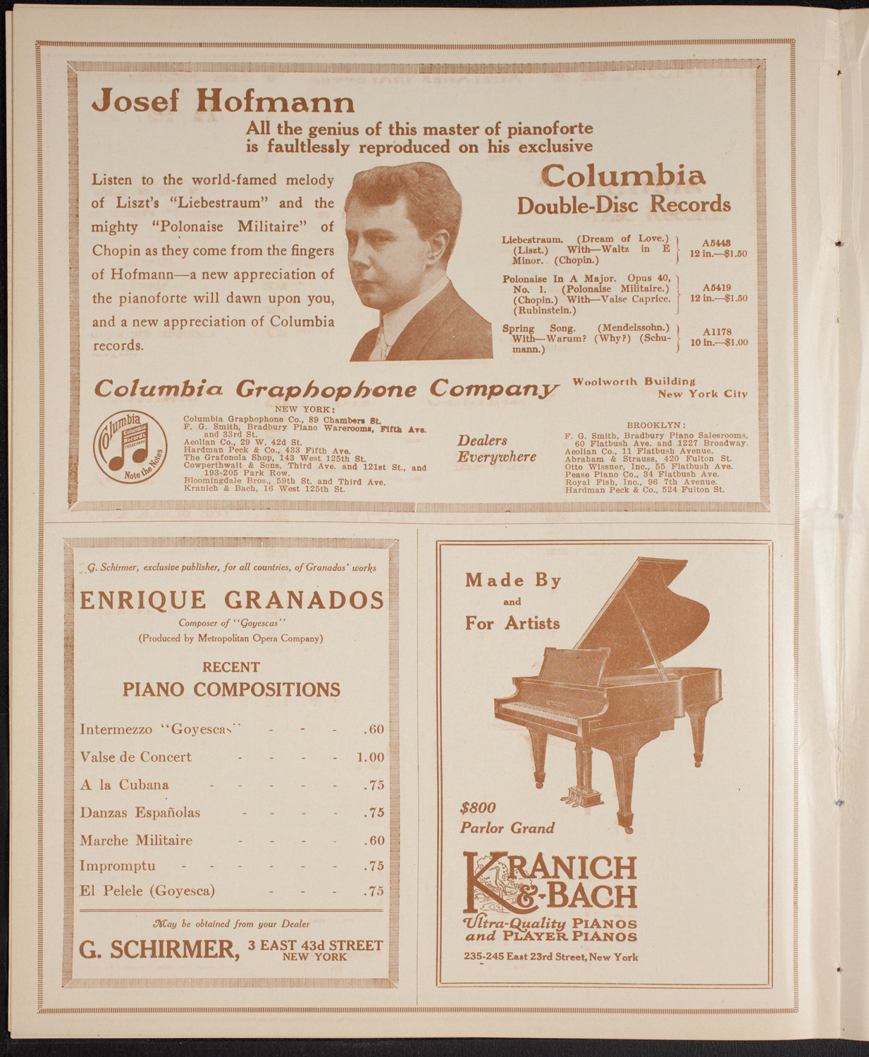 Newman Traveltalks: Peru, March 19, 1916, program page 6