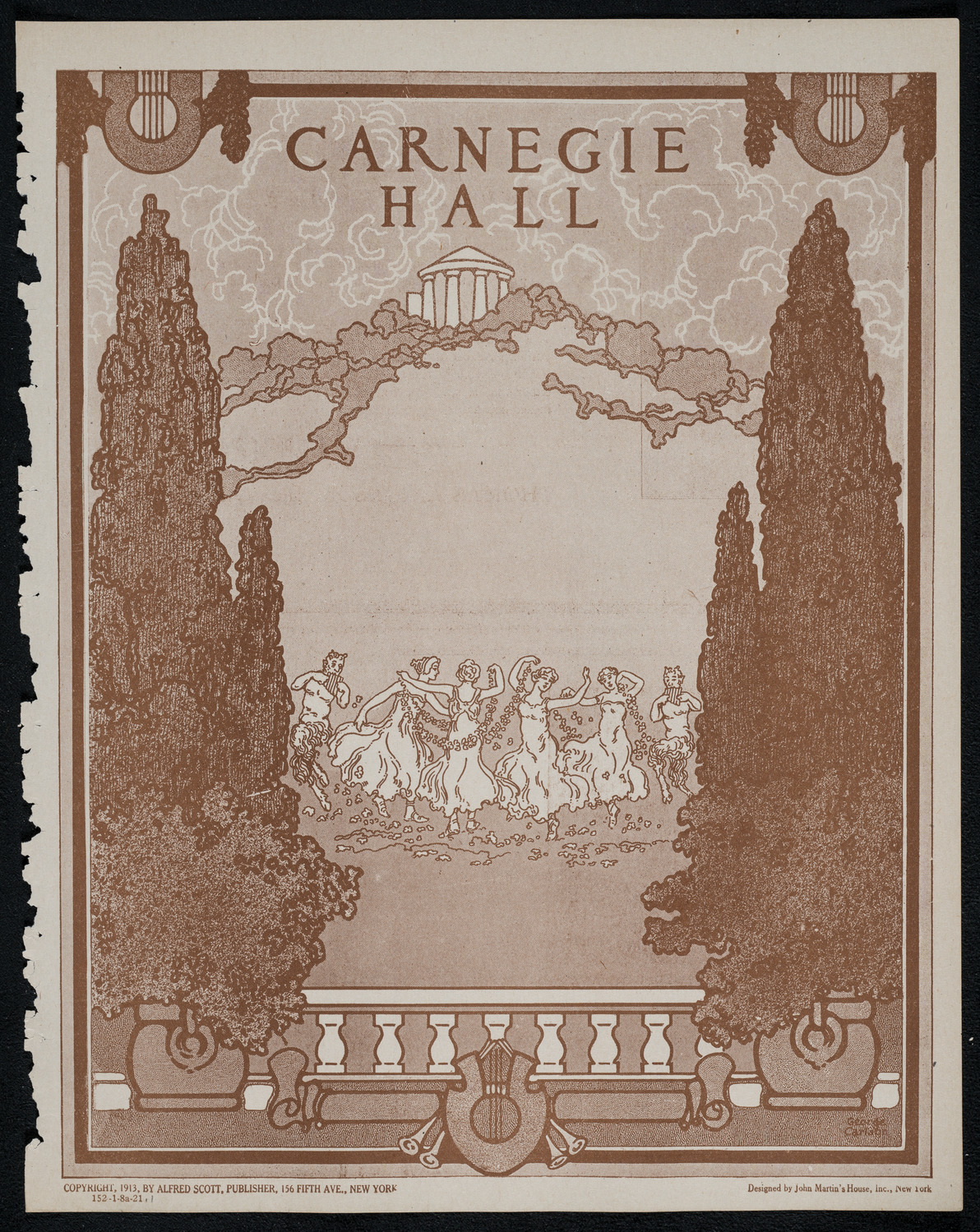 Boston Symphony Orchestra, January 8, 1921, program page 1