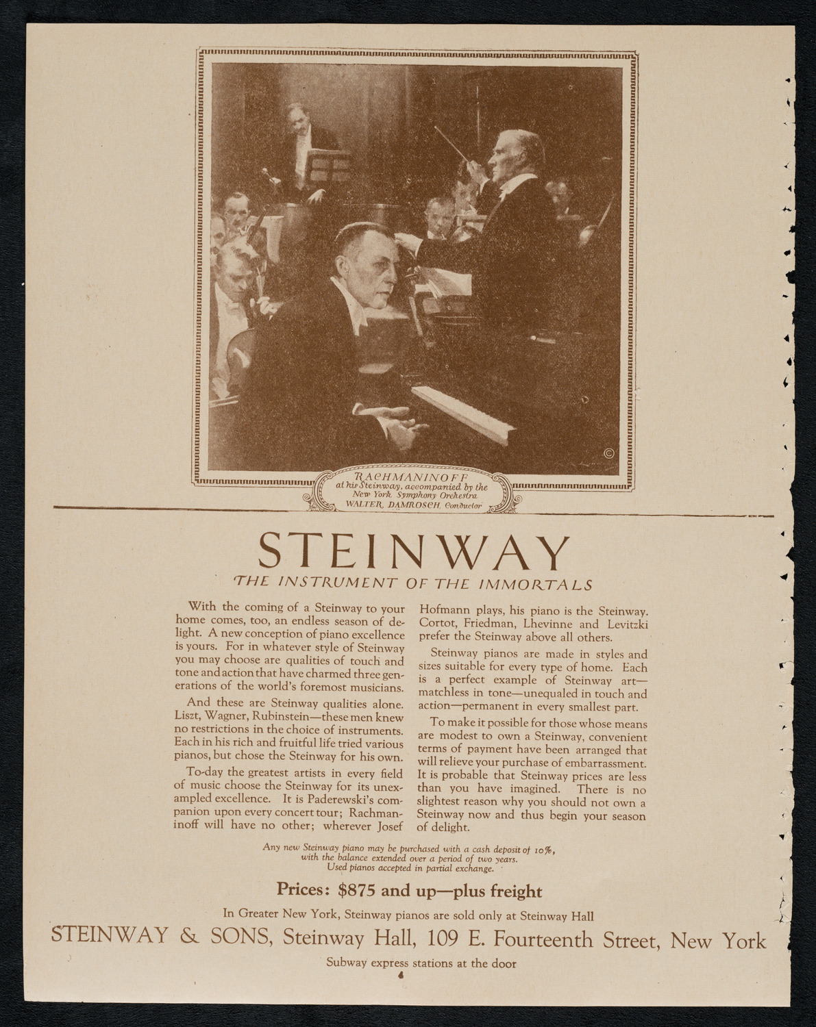 Vestoff-Serova Russian School of Dancing, March 24, 1923, program page 4