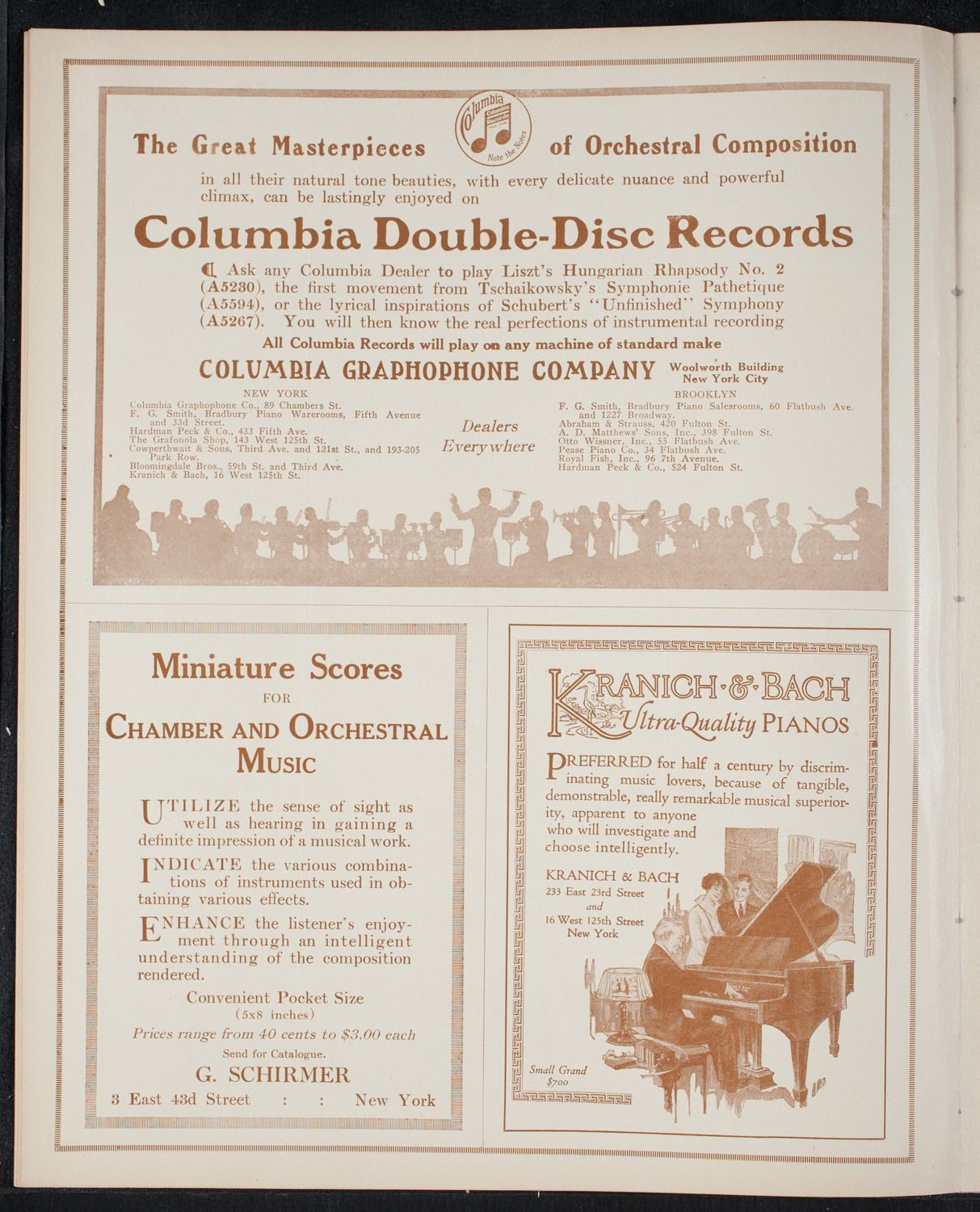 Workmen's Circle 15th Anniversary Celebration, November 27, 1915, program page 6