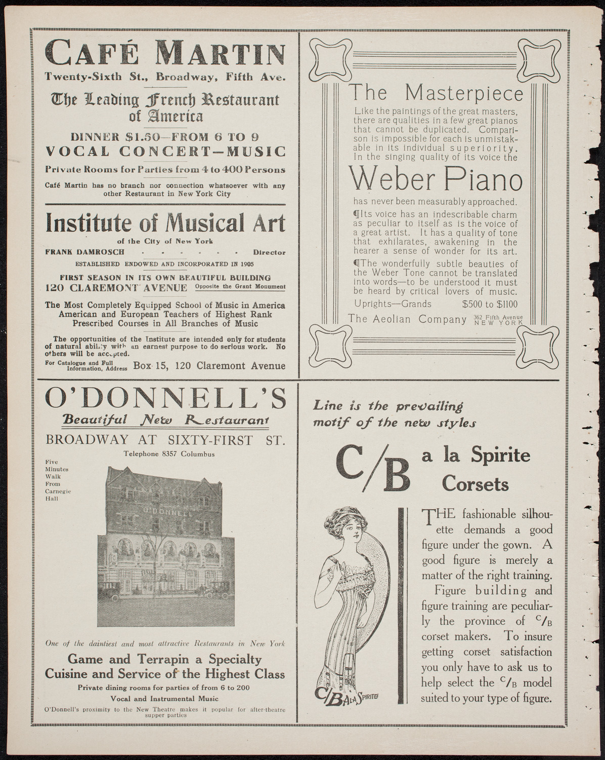 Graduation: New York College of Dentistry, June 5, 1911, program page 6