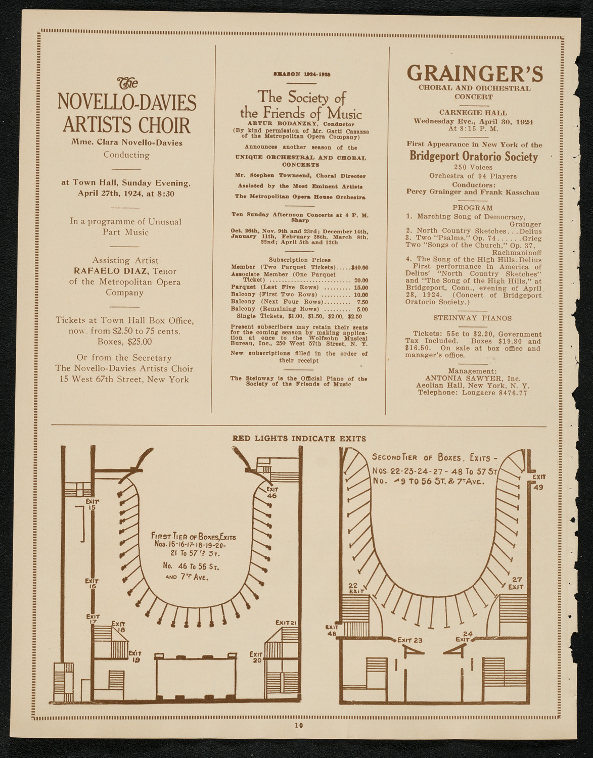 Memorial: J.L. Peretz, April 26, 1924, program page 10