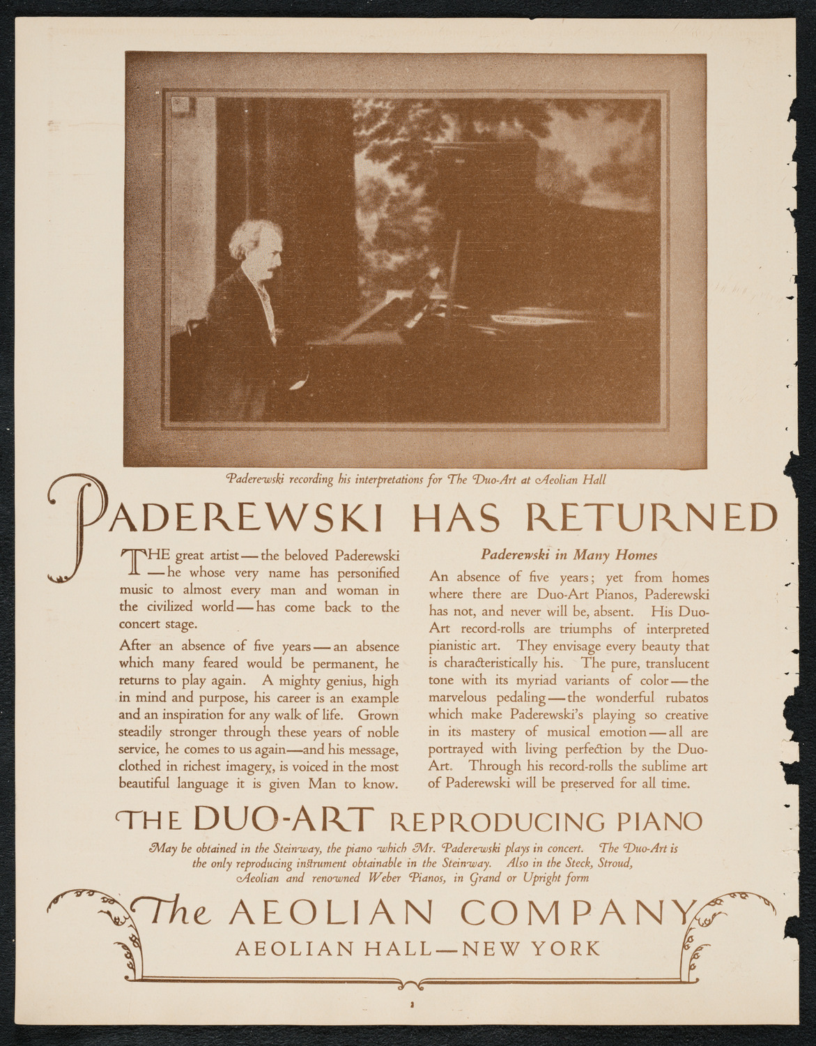 City Symphony Orchestra, December 4, 1922, program page 2