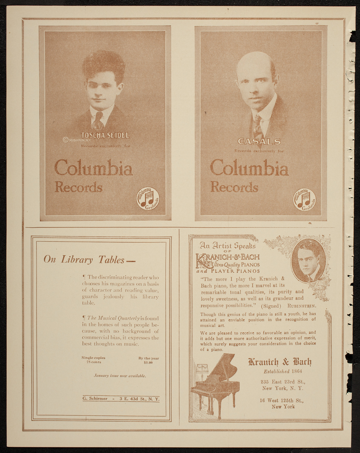 Girls' Club of the Bronx Church House: Pantomime Ballets and Divertissements, May 8, 1920, program page 6