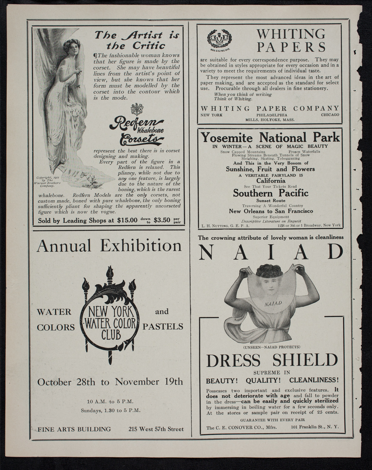 Maggie Teyte, Soprano, November 16, 1911, program page 2