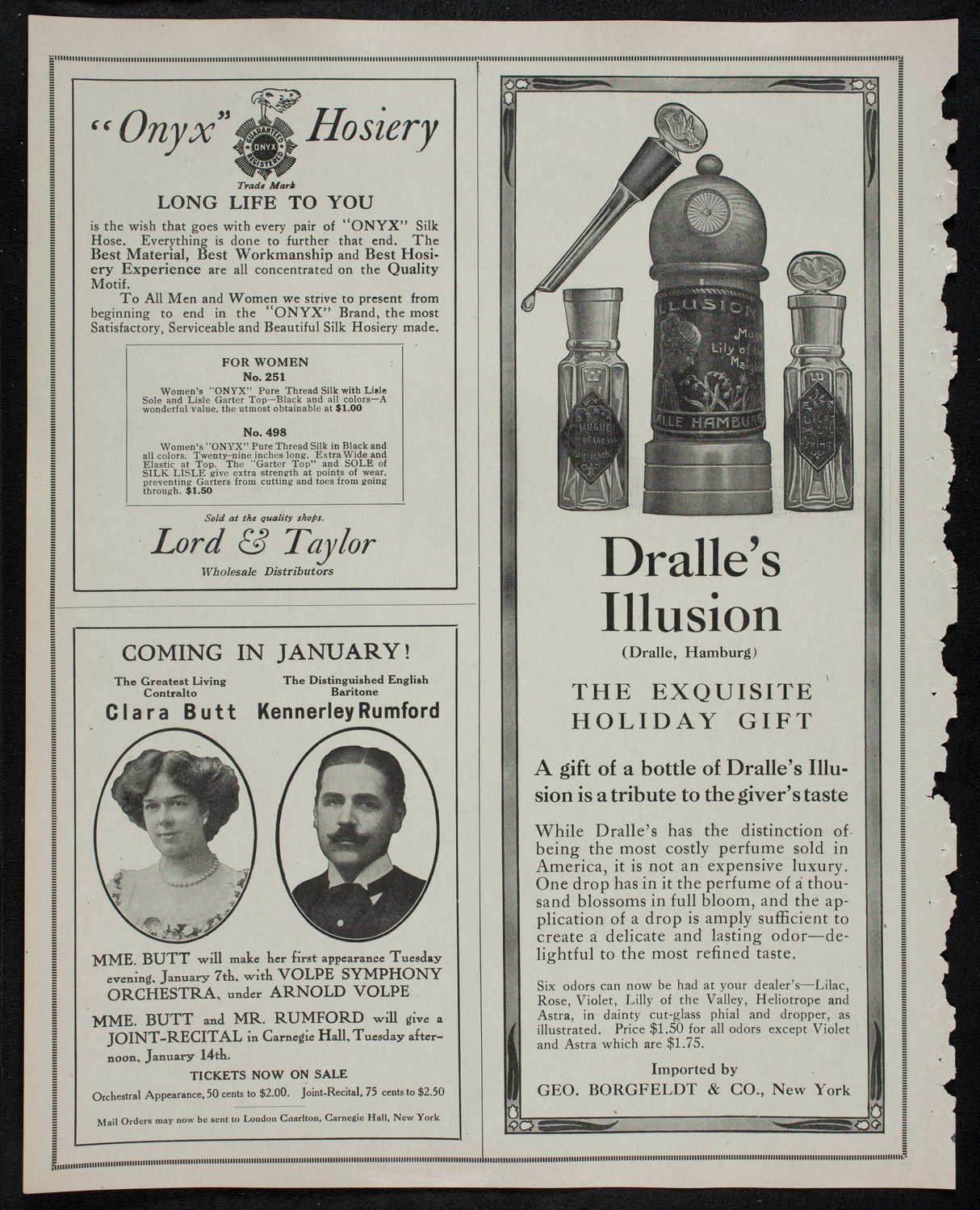 Leopold Godowsky, Piano, December 18, 1912, program page 8