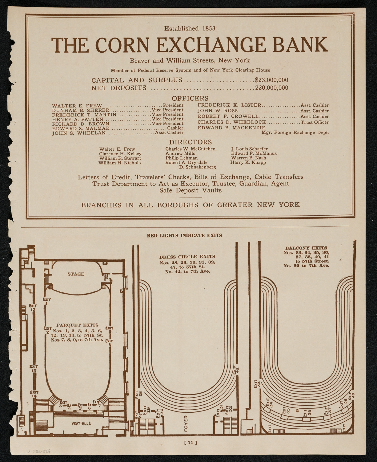 Oratorio Society of New York, December 25, 1924, program page 11