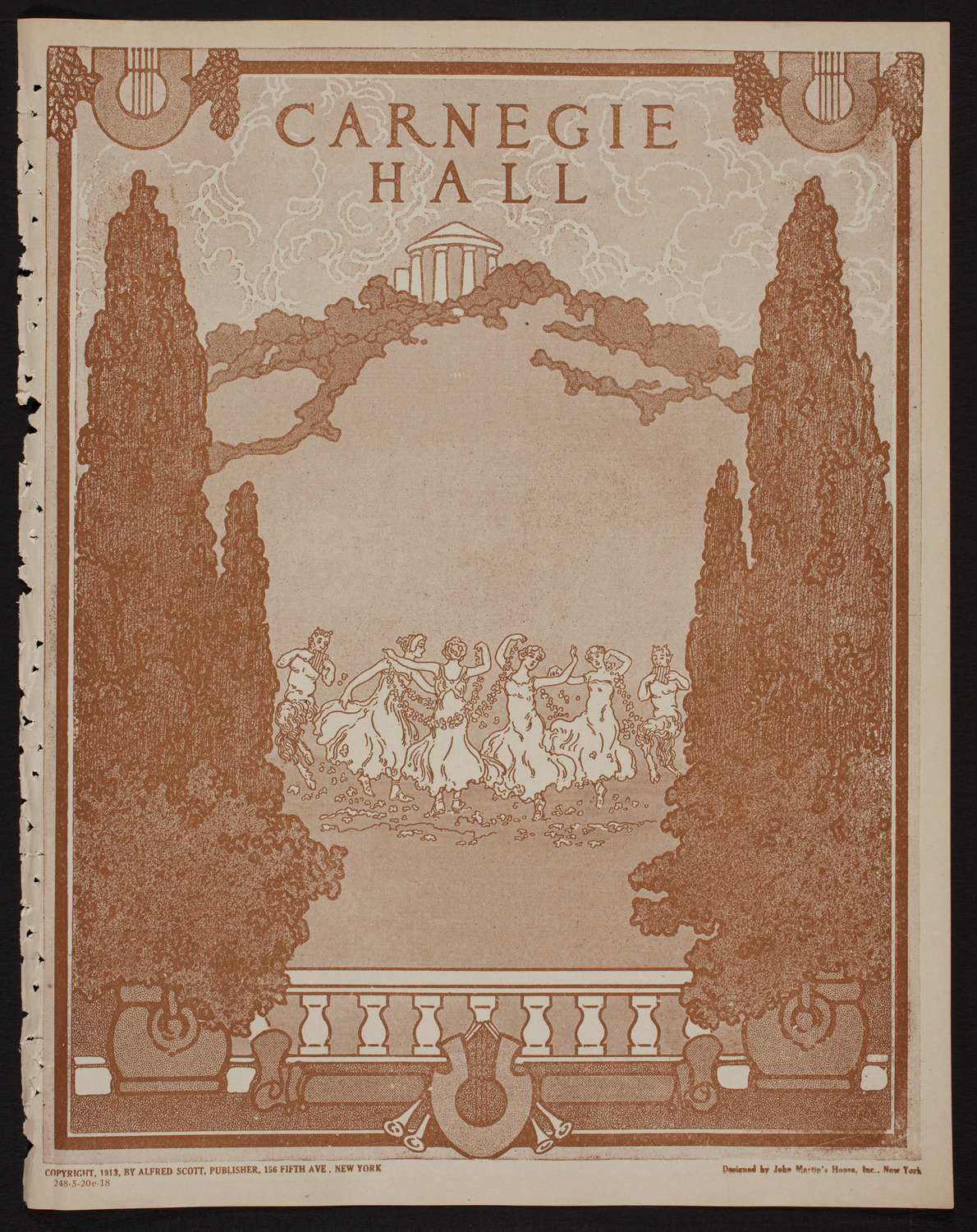 St. Mark's Methodist Episcopal Choir, May 20, 1918, program page 1